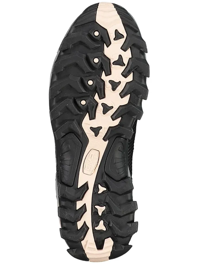 Leder-Trekkingboots "Rigel" in Dunkelblau/ Schwarz