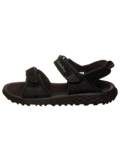 Leder-Trekkingsandalen "Konos Hiker 2" in Schwarz