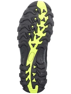 Leder-Trekkingsboots in Grau