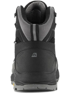 Leder-Trekkingschuhe "Crede" in Schwarz