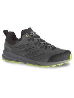 Leder-Trekkingschuhe "Croda Nera GTX" in Anthrazit