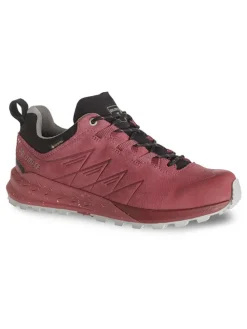 Leder-Trekkingschuhe "Croda Nera GTX" in Rot