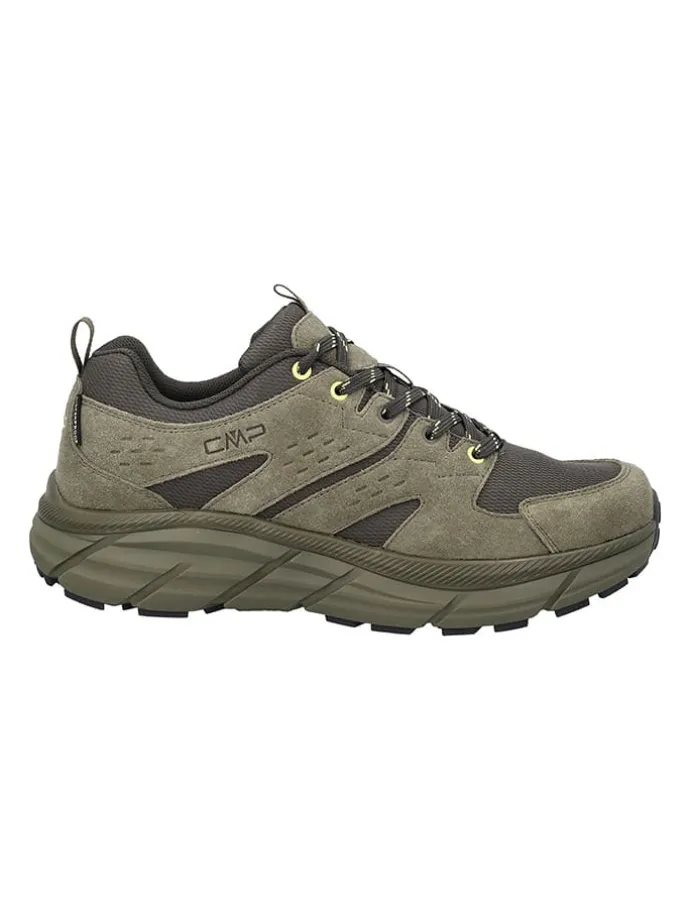 Leder-Trekkingschuhe "Kamsel" in Khaki