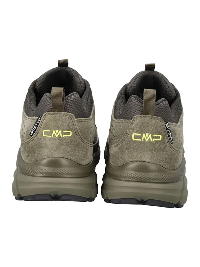 Leder-Trekkingschuhe "Kamsel" in Khaki