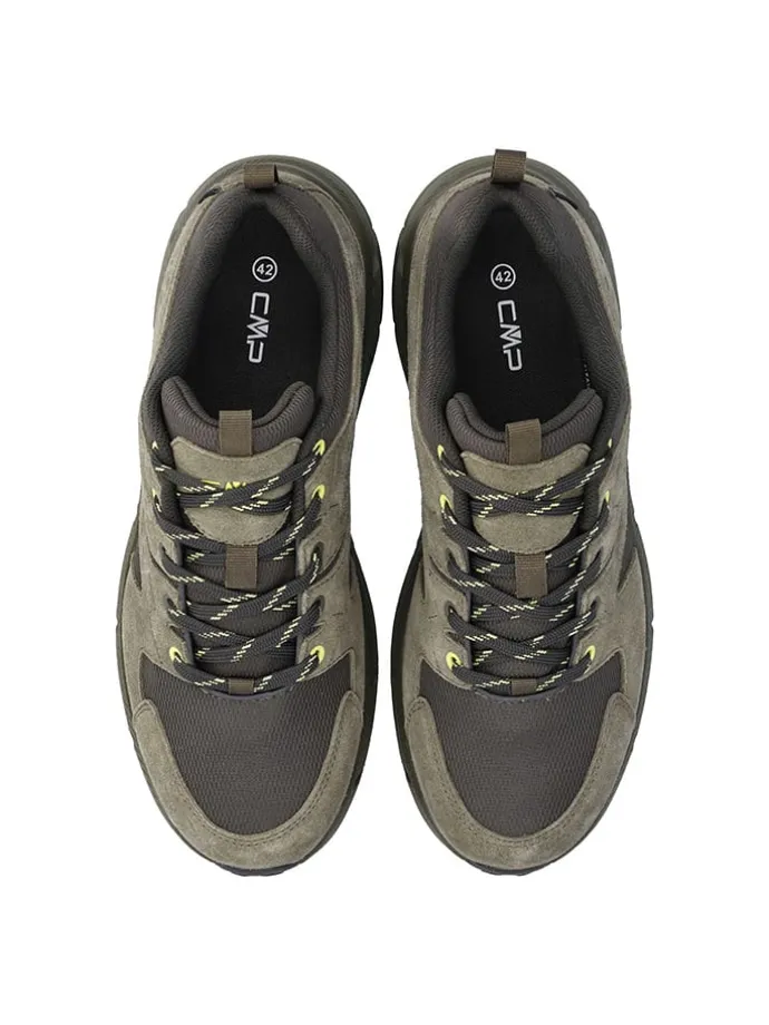 Leder-Trekkingschuhe "Kamsel" in Khaki