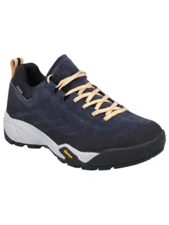 Leder-Trekkingschuhe "Mintaka" in Dunkelblau