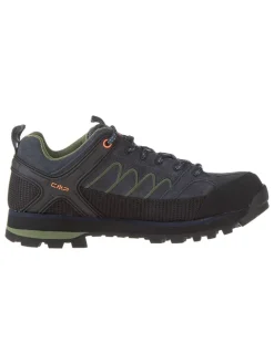 Leder-Trekkingschuhe "Moon Low" in Blau/ Schwarz