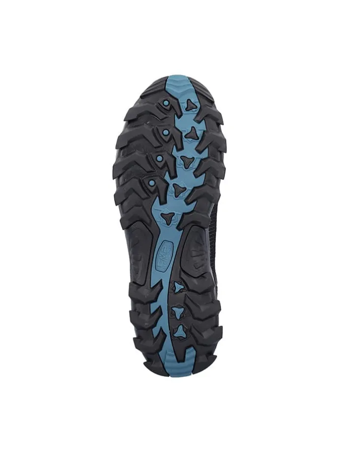 Leder-Trekkingschuhe "Rigel" in Dunkelblau