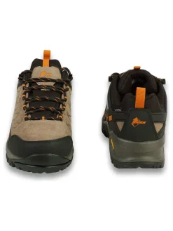 Leder-Trekkingschuhe "Sniper Low" in Hellbraun/ Schwarz