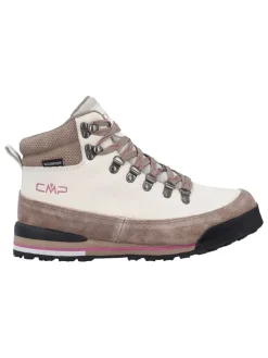 Leder-Wanderboots "Heka" in Creme