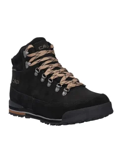 Leder-Wanderboots "Heka" in Schwarz