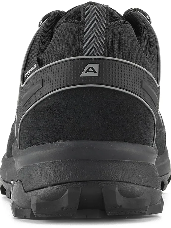 Leder-Wanderschuhe "Gimie" in Schwarz