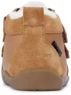 Leder-Winterboots "Bloom" in Hellbraun