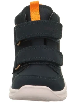 Leder-Winterboots "Breeze" in Dunkelgrün