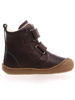 Leder-Winterboots "Bub" in Braun