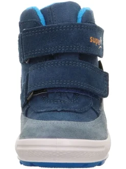 Leder-Winterboots "Groovy 2.0" in Blau