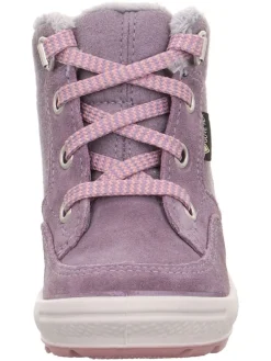 Leder-Winterboots "Groovy 2.0" in Lila