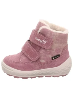 Leder-Winterboots "Groovy 2.0" in Rosa