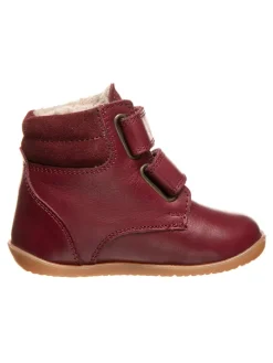 Leder-Winterboots in Bordeaux