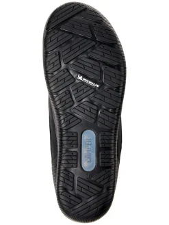 Leder-Winterboots in Schwarz