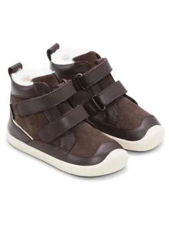 Leder-Winterboots "Marley" in Braun