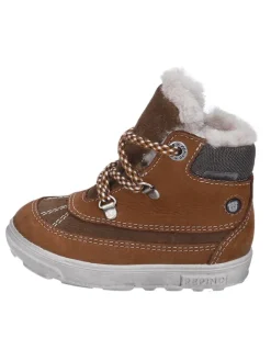 Leder-Winterboots "Paolo" in Hellbraun