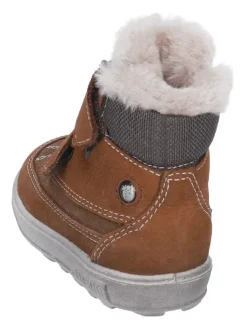 Leder-Winterboots "Pedro" in Hellbraun