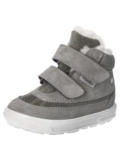 Leder-Winterboots "Pedro" in Grau