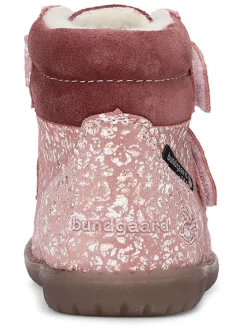 Leder-Winterboots "Rabbit" in Rosa