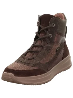 Leder-Winterboots "Sprinter" in Braun