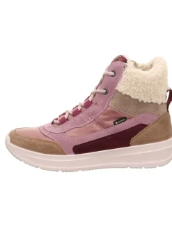 Leder-Winterboots "Sprinter" in Rosa