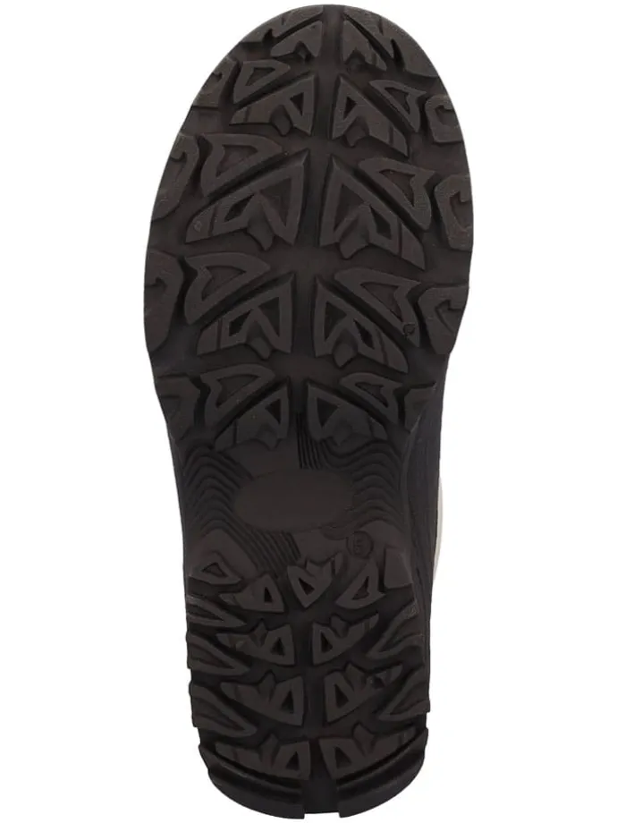 Leder-Winterstiefel "Borhea" in Beige