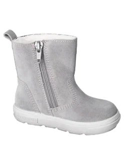 Leder-Winterstiefel "Cosa S" in Grau