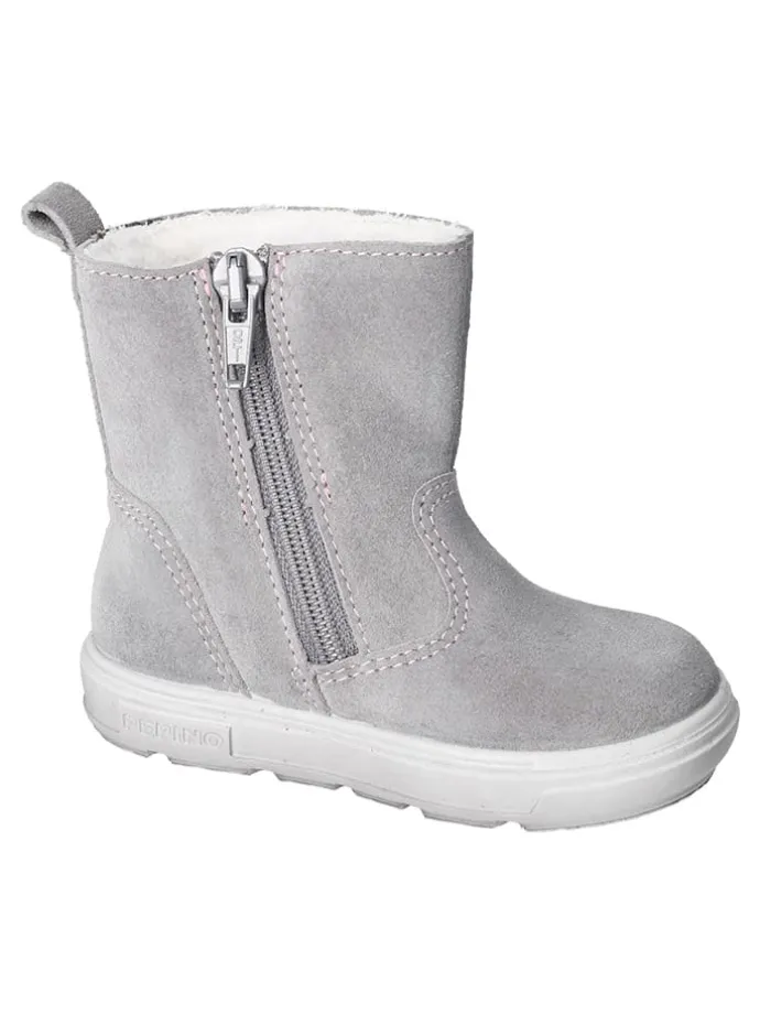 Leder-Winterstiefel "Cosa S" in Grau
