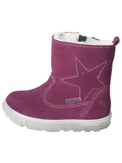 Leder-Winterstiefel "Cosa S" in Lila