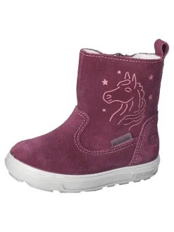 Leder-Winterstiefel "Cosa-S" in Pink