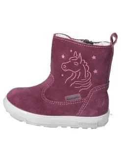 Leder-Winterstiefel "Cosa-S" in Pink
