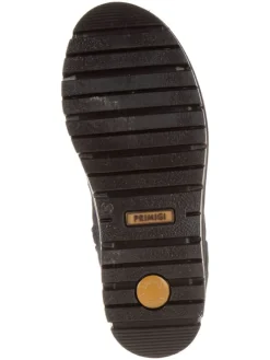 Leder-Winterstiefel in Anthrazit