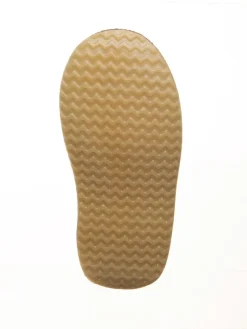 Leder-Winterstiefel in Braun