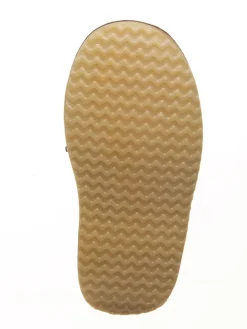 Leder-Winterstiefel in Dunkelblau