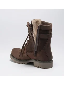 Leder-Winterstiefel 
