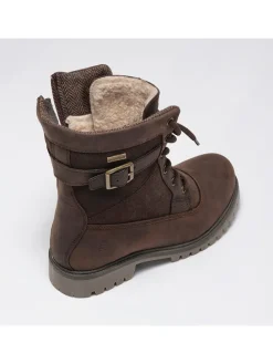 Leder-Winterstiefel 
