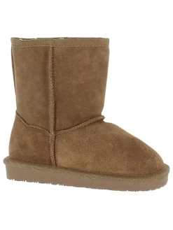 Leder-Winterstiefel "Skiddaw Youth" in Braun