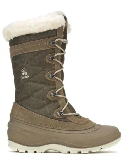 Leder-Winterstiefel "Snovalley 4" in Hellbraun