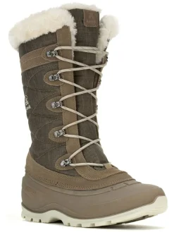 Leder-Winterstiefel "Snovalley 4" in Hellbraun