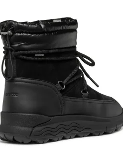 Leder-Winterstiefel