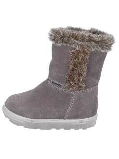 Leder-Winterstiefel "Usky" in Braun