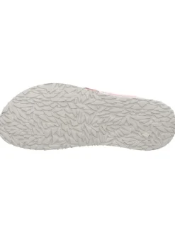 Leder-Zehentrenner in Rosa