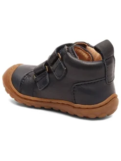 LLeder-Lauflernschuhe "Gerle" in Schwarz