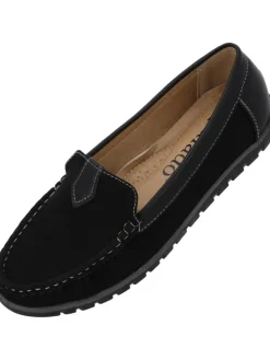 Mokassins in Black/Black